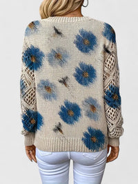 Annelies™ | Elegante Pullover mit Blumenmuster