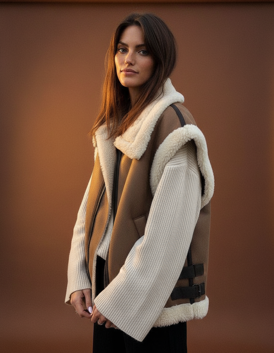 Evi | Herbst Teddy Weste