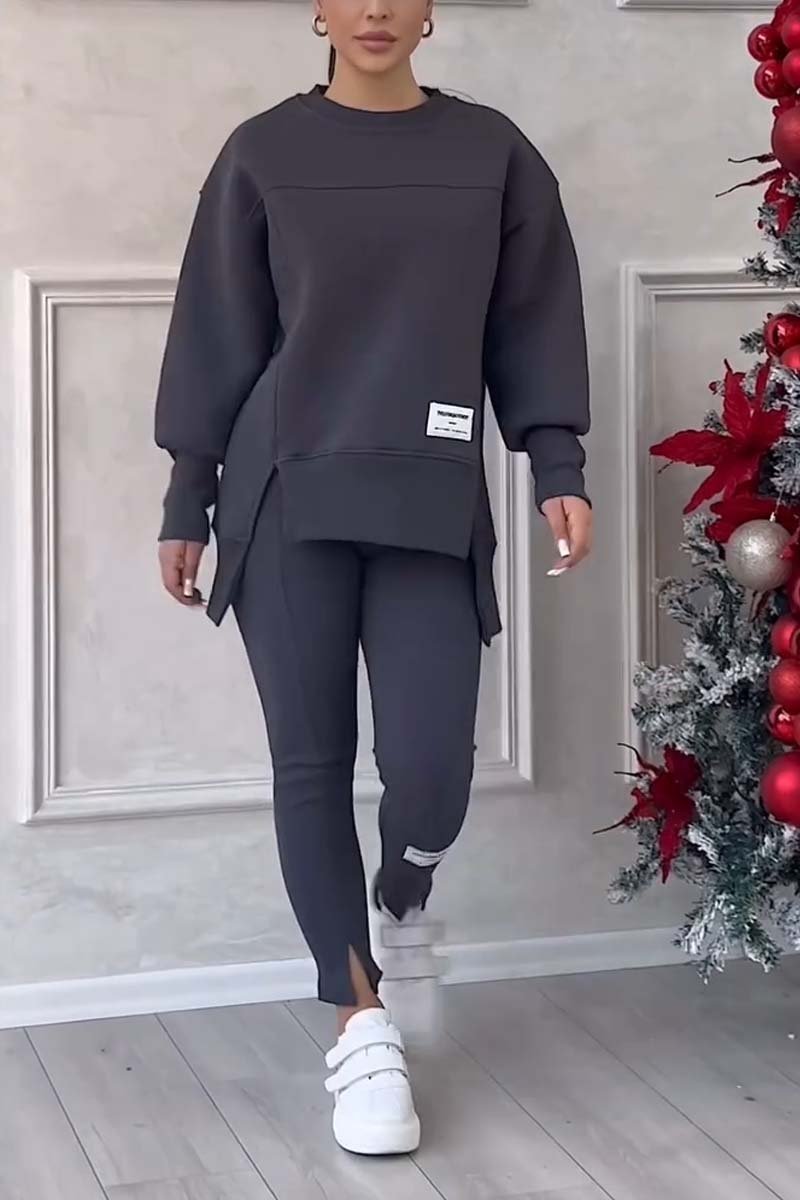 Lina™ | Damen-Trainingsanzug im Oversize-Stil mit Pullover und Leggings