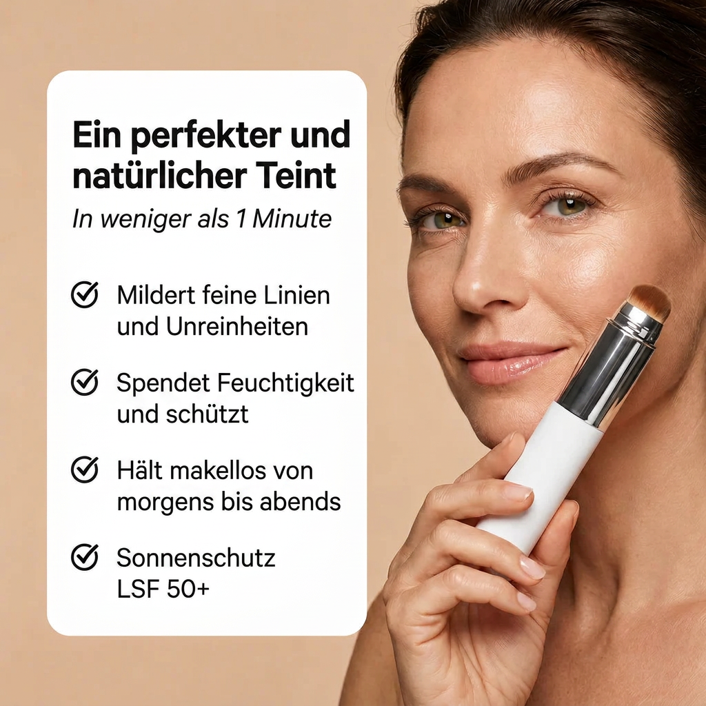 Klara Kosmetik™ | Foundation-Stick mit perfekter Farbanpassung