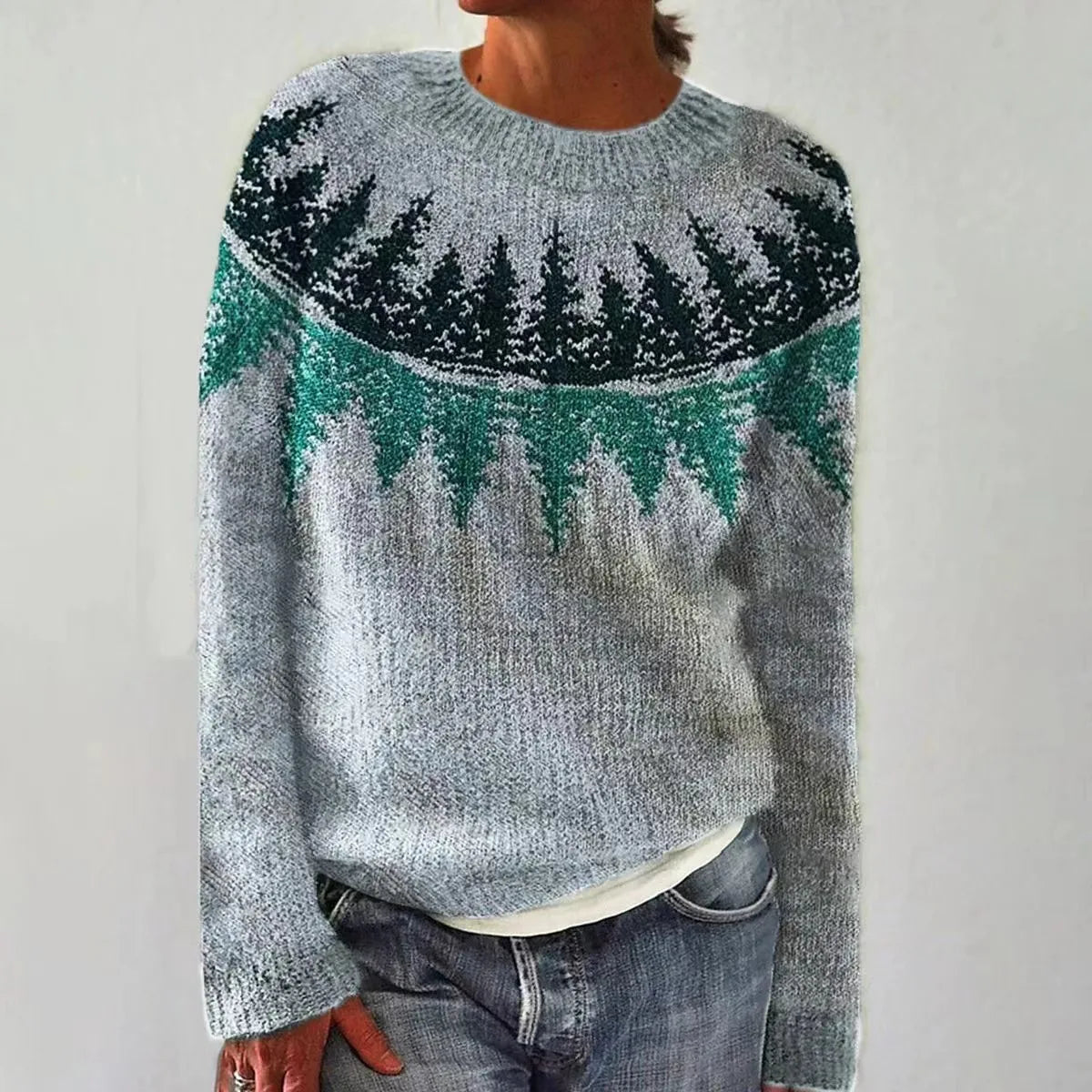 Anna™ | Raffiniertes skandinavisches Strickpullover